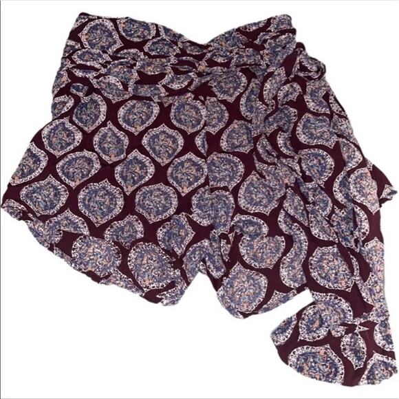 Free People Boho Shorts | Extreme Solid Wrap Tie Waist Shorts Women’s size 2 - Picture 16 of 16